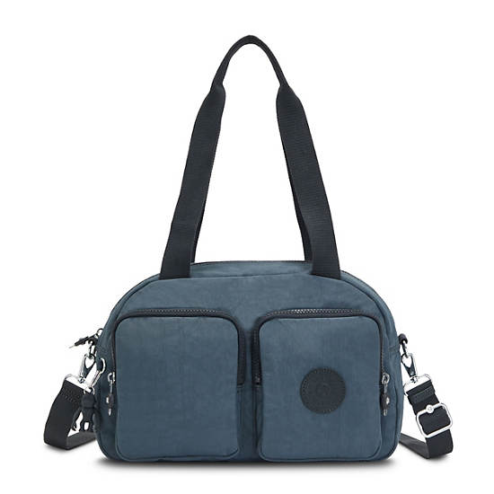 Kipling Cool Defea Schoudertassen Donkerblauw Grijs | BE 1400WN